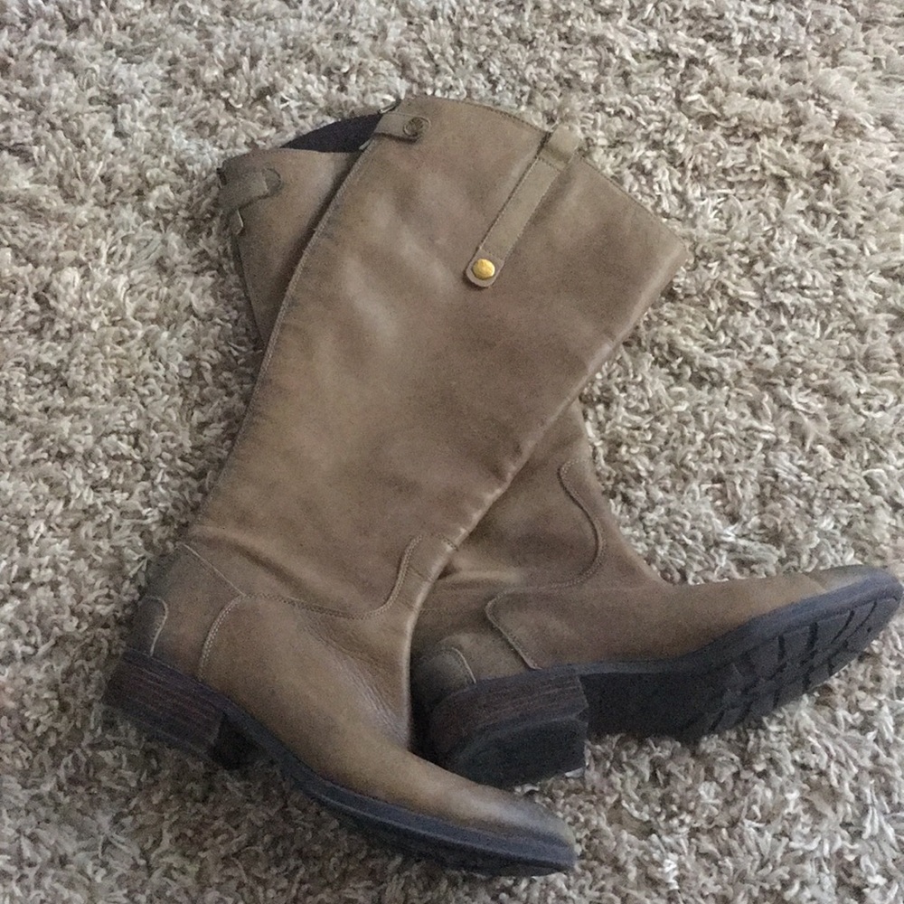 Sam Edelman Wide Calf Leather Riding Boot
